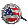 CLEAN MOTION SWELL BELL U.S. FLAG on CHROME