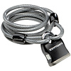 KRYPTONITE - KRYPTOFLEX 818 - LOOPED CABLE & KEY PADLOCK 5/16" x 6'