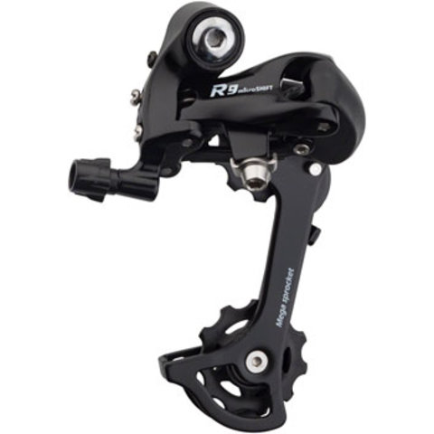 microSHIFT - R9 - Rear Derailleur - 9/10s - Medium Cage - Direct Mount - Black