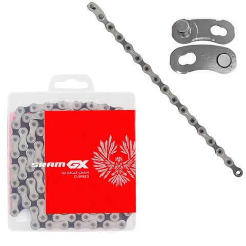 SRAM 12 speed GX Eagle Solid Pin Chain 126 links PowerLock Flowlink