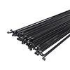 ANY LENGTH **NON-REFUNDABLE*** Stainless Steel J-bend Bicycle Spokes14G (2.0mm) non-butted (EACH) BLACK