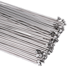ANY LENGTH **NON-REFUNDABLE*** Stainless Steel J-bend Bicycle Spokes 15G (1.8mm) non-butted (EACH) SILVER