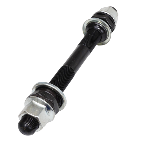 BMX bicycle 14mm loose ball axle kit REAR chromoly 180mm long