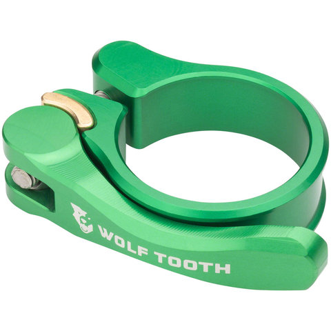 Wolf Tooth Components Quick Release Seatpost Clamp - 31.8mm GREEN