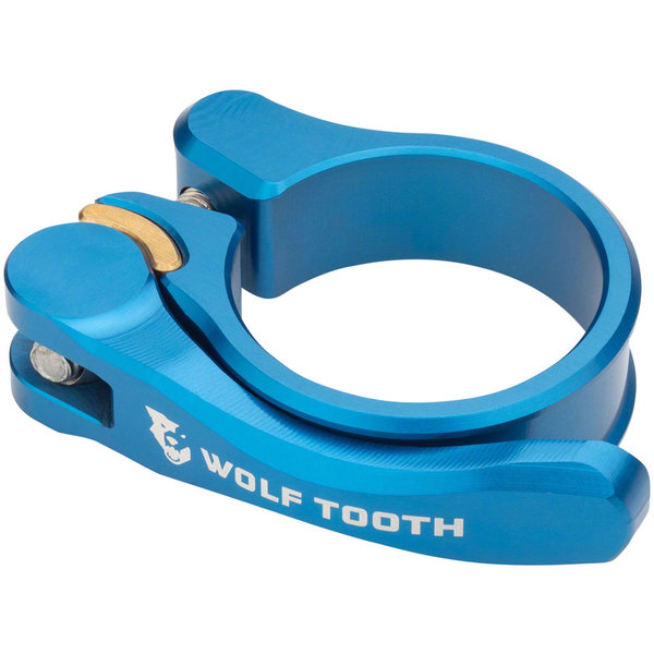 Wolf Tooth Wolf Tooth Components Quick Release Seatpost Clamp - 31.8mm BLUE
