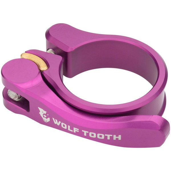 Wolf Tooth Wolf Tooth Components Quick Release Seatpost Clamp - 31.8mm PURPLE