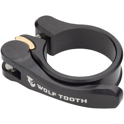 Wolf Tooth Components Quick Release Seatpost Clamp - 34.9mm BLACK