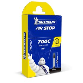 Michelin Bicycle Inner Tube - 700c x 18 - 25mm - Presta Valve: 80mm - Airstop A1 - Michelin