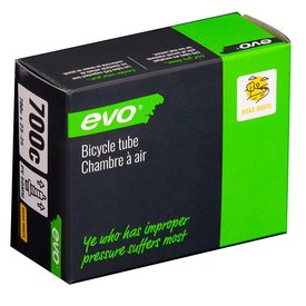 EVO Bicycle Inner Tube - 700c x 23 - 25mm - Presta Valve: 60mm