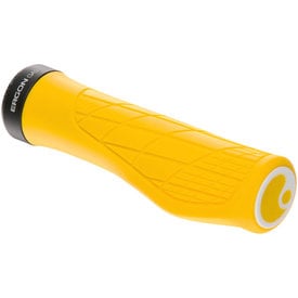 Ergon Ergon - GA3 - Ergonomic Grips - Lock-On - Small - YELLOW MELLOW