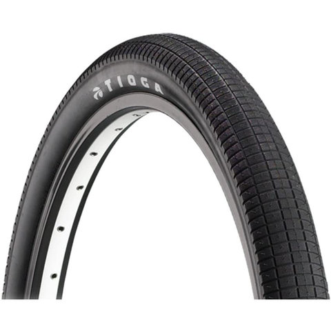 Tioga FS100 ,  26" x 2.3" Street Bicycle Tire, wire bead BLACK