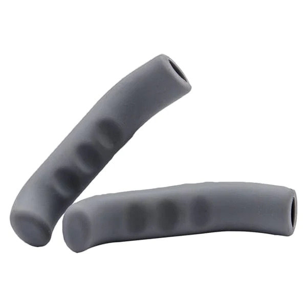 Miles Wide Sticky Fingers Bicycle Brake Lever Covers PAIR GRAY Cartersville Bicycle Service Supply