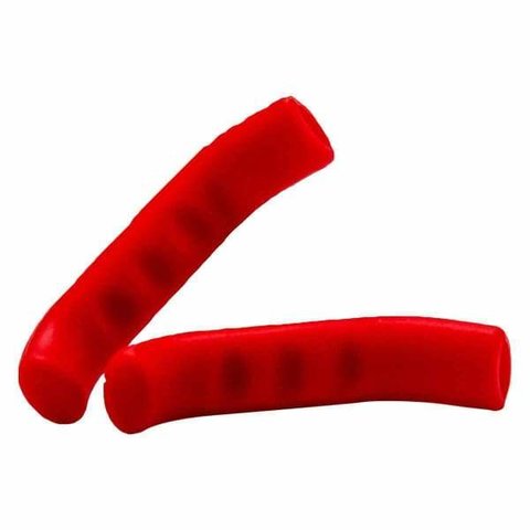 Miles Wide Sticky Fingers Bicycle Brake Lever Covers (PAIR) RED