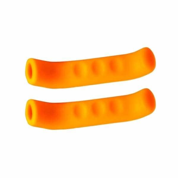 Miles Wide Miles Wide Sticky Fingers Bicycle Brake Lever Covers (PAIR) ORANGE