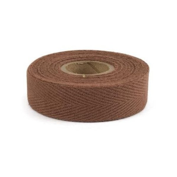 Newbaum Newbaum's - Cotton Cloth Handlebar Tape - 21mm - Brown (Single Roll)