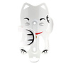 Portland Design Works "The Lucky Cat" Side Load Water Bottle Cage - WHITE