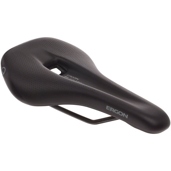 Ergon Ergon SM Comp Saddle - Steel Rail Stealth Men's Medium/Large