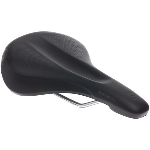 Ergon SFC3-L Gel Saddle - Steel Rails LARGE - BLACK