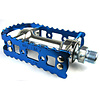 MKS reissued BM-7 BMX bicycle pedals  - 9/16" - BLUE