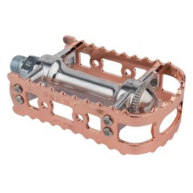 MKS MKS reissued BM-7 BMX bicycle pedals  - 9/16" - COPPER