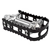 MKS reissued BM-7 BMX bicycle pedals  - 1/2" (FOR ONE PIECE CRANKS) - BLACK