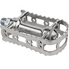 MKS reissued BM-7 BMX bicycle pedals  - 1/2" (FOR ONE PIECE CRANKS) - SILVER