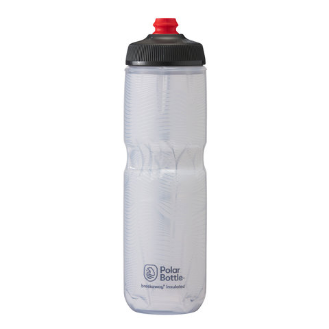 Polar Bottle Breakaway Water Bottle, 24oz - Jersey Knit - WHITE