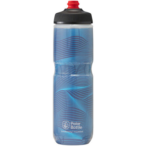 Polar Bottle Breakaway Water Bottle, 24oz - Jersey Knit - NIGHT BLUE