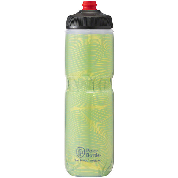 Polar Bottle Polar Bottle Breakaway Water Bottle, 24oz - Jersey Knit - HIGHLIGHTER