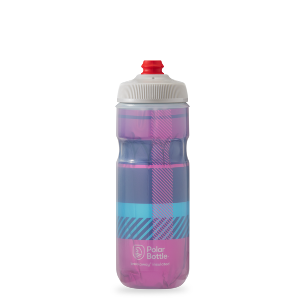 Polar Bottle Polar Bottle Breakaway Insulated Water Bottle - 20oz -  BUBBLE GUM PINK/NAVY