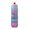 Polar Bottle Breakaway Insulated Water Bottle - 24oz - Tartan - BUBBLE GUM PINK/NAVY