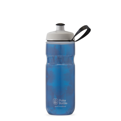 Polar Bottles Sport Insulated Fly Dye Water Bottle - Aquamarine 20oz