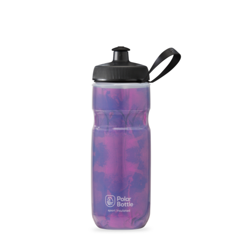 Polar Bottles Sport Insulated Fly Dye Water Bottle - Blackberry  20oz