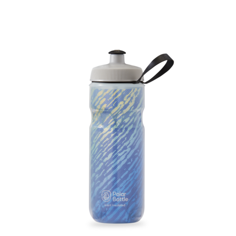 Polar Bottle Sport Cap Insulated Water Bottle, 20oz - Nimbus - MOONLIGHT BLUE/GOLD