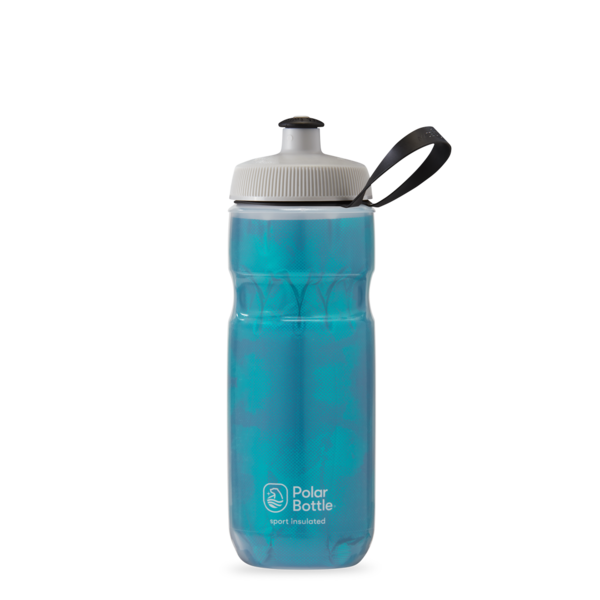 Polar Bottles Polar Bottles Sport Insulated Fly Dye Water Bottle - Aquamarine 20oz