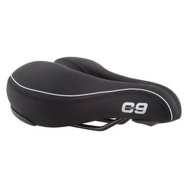 CLOUD-9 Cloud 9 C9 Comfort Airflow Soft Touch Vinyl Saddle BLACK