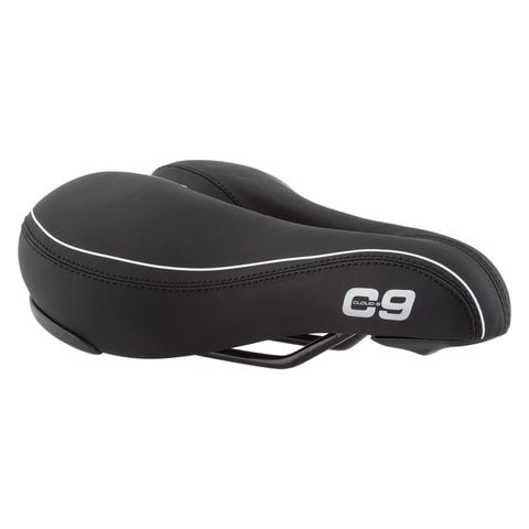 Cloud 9 C9 Comfort Airflow Soft Touch Vinyl Saddle BLACK