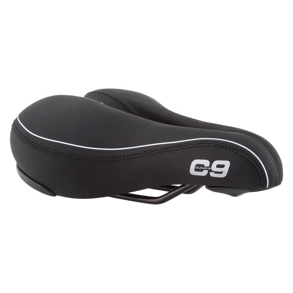 CLOUD-9 Cloud 9 Comfort Airflow Soft Touch Vinyl Saddle BLACK