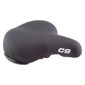 CLOUD-9 Cloud 9 Support XL Comfort Bicycle Saddle 11" x 12.25" BLACK