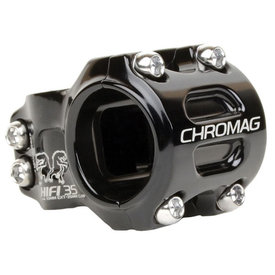 Chromag Chromag HiFi 35 Stem, (35.0mm clamping) 0 degree x 35mm reach - BLACK