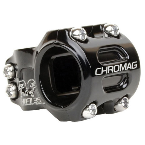 Chromag HiFi 35 Stem, (35.0mm clamping) 0 degree x 35mm reach - BLACK