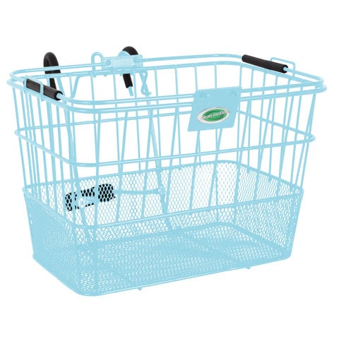 Clean Motion Quik Release Bicycle Basket BABY BLUE