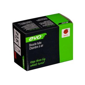 EVO Bicycle Inner Tube - 27.5" x 2.5" - 3.0" - Schrader Valve: 48mm