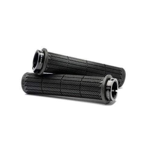 Marin Grizzly Single Clamp Locking Grips - BLACK
