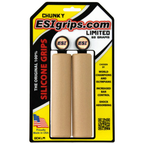 ESI ESI Chunky Silicone Grips - Tan - Limited Edition