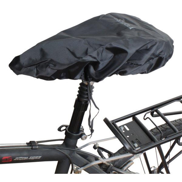 Ventura Ventura Saddle Seat Rain Cover w/ Carrying Case - BLACK