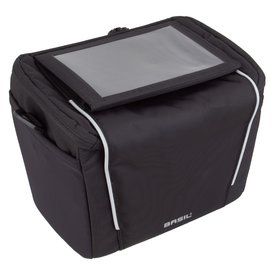 Basil Basil Sport Design Handlebar Bag (uses Klickfix to attach, sold separately) - BLACK