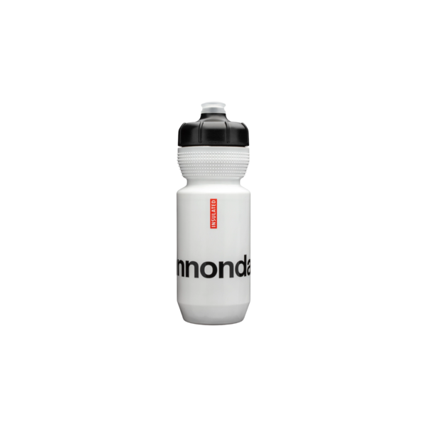 Cannondale Cannondale Gripper Logo Insulated Water Bottle 550ml - WHITE w/ BLACK