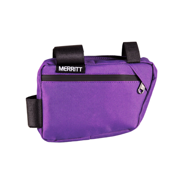 Merritt Merritt Corner Pocket MKII Bicycle Frame Bag - PURPLE