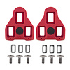 Exustar ARC1 Look Delta 9° Float pedal cleats (PAIR) - RED